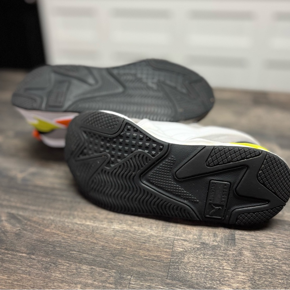 Puma Orange and Yellow Sneakers with Slip-On Design - Picture 5 of 6